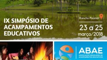 IX SIMPÓSIO DE ACAMPAMENTOS EDUCATIVOS